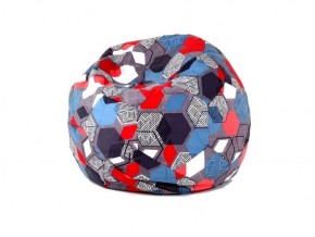 Кресло-мешок Мяч M (Geometry Slate) в Нижнем Тагиле - nizhniy-tagil.mebel-74.com | фото