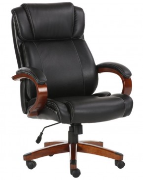 Кресло офисное BRABIX PREMIUM "Magnum EX-701" (дерево, рециклированная кожа, черное) 531827 в Нижнем Тагиле - nizhniy-tagil.mebel-74.com | фото