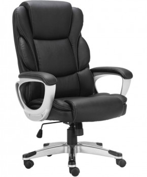 Кресло офисное BRABIX PREMIUM "Rest EX-555" (пружинный блок, экокожа, черное) 531938 в Нижнем Тагиле - nizhniy-tagil.mebel-74.com | фото