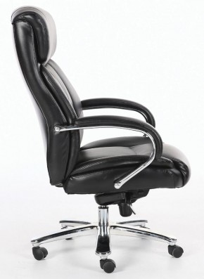 Кресло офисное BRABIX "Direct EX-580" (хром/рециклированная кожа/черное) 531824 в Нижнем Тагиле - nizhniy-tagil.mebel-74.com | фото
