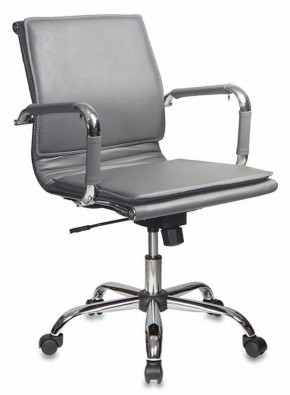 Кресло руководителя Бюрократ CH-993-LOW/GREY серый в Нижнем Тагиле - nizhniy-tagil.mebel-74.com | фото