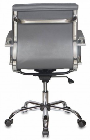 Кресло руководителя Бюрократ CH-993-LOW/GREY серый в Нижнем Тагиле - nizhniy-tagil.mebel-74.com | фото