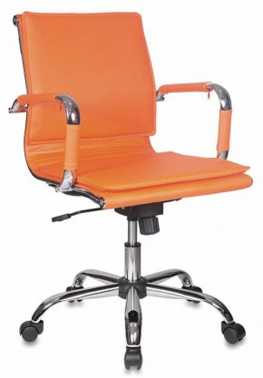 Кресло руководителя Бюрократ CH-993-LOW/ORANGE оранжевый в Нижнем Тагиле - nizhniy-tagil.mebel-74.com | фото
