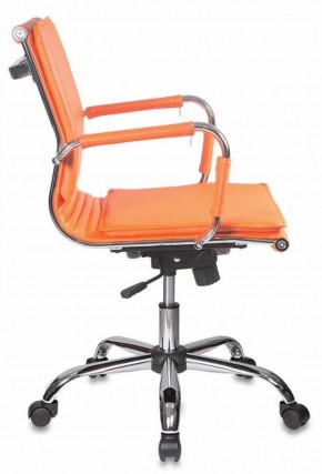 Кресло руководителя Бюрократ CH-993-LOW/ORANGE оранжевый в Нижнем Тагиле - nizhniy-tagil.mebel-74.com | фото