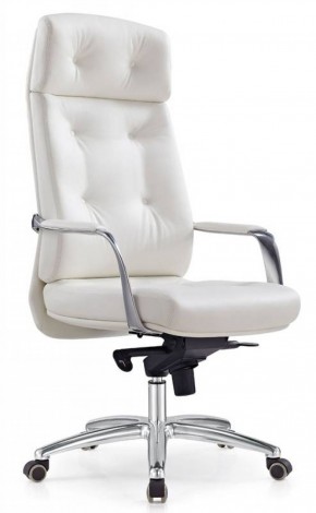Кресло руководителя Бюрократ _DAO/WHITE белый в Нижнем Тагиле - nizhniy-tagil.mebel-74.com | фото