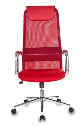 Кресло руководителя Бюрократ KB-9N/R/TW-97N красный в Нижнем Тагиле - nizhniy-tagil.mebel-74.com | фото