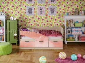 Кровать Бабочки (Розовый металлик) 1600 в Нижнем Тагиле - nizhniy-tagil.mebel-74.com | фото