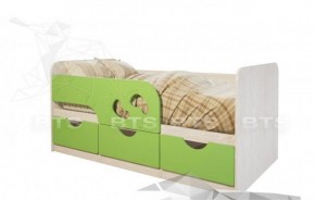 Кровать детская Минима Лего 1.86 (крем/дуб атланта) в Нижнем Тагиле - nizhniy-tagil.mebel-74.com | фото