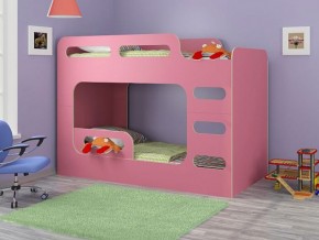 Кровать двухъярусная Дельта-Макс-20.03 Розовый в Нижнем Тагиле - nizhniy-tagil.mebel-74.com | фото