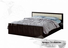 Кровать Фиеста 1400 LIGHT + Проложки LIGHT 1400 ДСП (Венге/Лоредо) в Нижнем Тагиле - nizhniy-tagil.mebel-74.com | фото