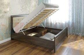 Кровать КР-1033 с мягким изголовьем в Нижнем Тагиле - nizhniy-tagil.mebel-74.com | фото