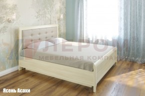 Кровать КР-1034 с мягким изголовьем в Нижнем Тагиле - nizhniy-tagil.mebel-74.com | фото
