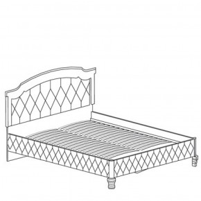 Кровать с обивкой №488 Марлен (1600) Кремовый белый в Нижнем Тагиле - nizhniy-tagil.mebel-74.com | фото