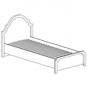 Кровать одинарная №414 Прованс в Нижнем Тагиле - nizhniy-tagil.mebel-74.com | фото