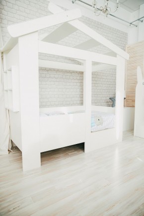 Кровать Теремок (800*1600) Без ящика/ступеньки в Нижнем Тагиле - nizhniy-tagil.mebel-74.com | фото