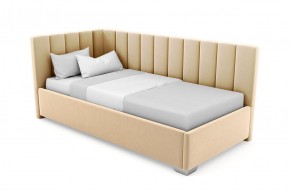 Кровать угловая Хлоя интерьерная +основание/ПМ/бельевое дно (90х200) в Нижнем Тагиле - nizhniy-tagil.mebel-74.com | фото