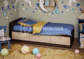 Кровать Юниор-5 ЛДСП в Нижнем Тагиле - nizhniy-tagil.mebel-74.com | фото