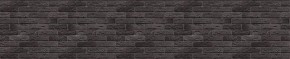 Кухонный фартук 610х3000х1,5 (композит) КМ Кирпич графит в Нижнем Тагиле - nizhniy-tagil.mebel-74.com | фото
