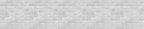 Кухонный фартук 610х3000х1,5 (композит) КМ Кирпич серый в Нижнем Тагиле - nizhniy-tagil.mebel-74.com | фото