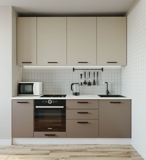 Кухонный гарнитур Латте 2200 (Стол. 26мм) в Нижнем Тагиле - nizhniy-tagil.mebel-74.com | фото