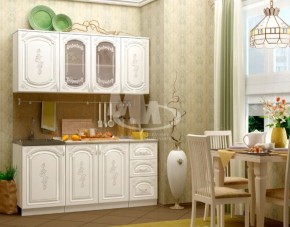 ЛИЗА-2 Кухонный гарнитур 1,7 Белый глянец холодный в Нижнем Тагиле - nizhniy-tagil.mebel-74.com | фото