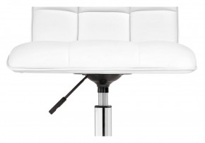 Офисное кресло Квадро экокожа белая / хром в Нижнем Тагиле - nizhniy-tagil.mebel-74.com | фото
