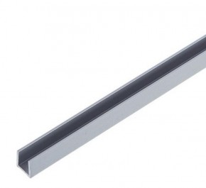 Планка торцевая "П" 4 мм для стеновой панели (алюминий) в Нижнем Тагиле - nizhniy-tagil.mebel-74.com | фото