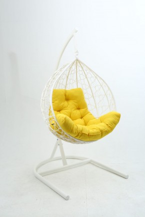 Подвесное кресло Бароло (белый/желтый) в Нижнем Тагиле - nizhniy-tagil.mebel-74.com | фото
