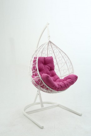 Подвесное кресло Бароло (белый/розовый) в Нижнем Тагиле - nizhniy-tagil.mebel-74.com | фото
