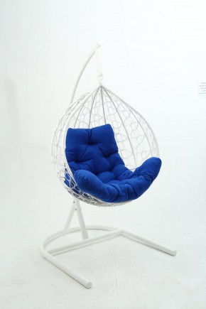 Подвесное кресло Бароло (белый/синий) в Нижнем Тагиле - nizhniy-tagil.mebel-74.com | фото