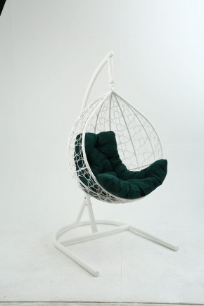 Подвесное кресло Бароло (белый/зеленый) в Нижнем Тагиле - nizhniy-tagil.mebel-74.com | фото