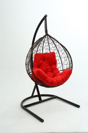 Подвесное кресло Бароло (коричневый/красный) в Нижнем Тагиле - nizhniy-tagil.mebel-74.com | фото