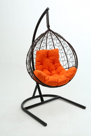 Подвесное кресло Бароло (коричневый/оранжевый) в Нижнем Тагиле - nizhniy-tagil.mebel-74.com | фото