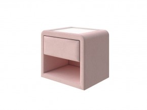 PROxSON Тумба Cube (Ткань: Велюр Ultra Розовый мусс) 52x41 в Нижнем Тагиле - nizhniy-tagil.mebel-74.com | фото