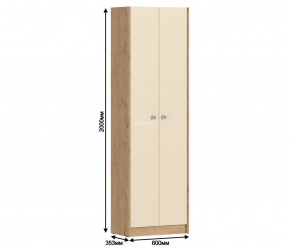 Шкаф 2 дверный Сидней СБ-2588 в Нижнем Тагиле - nizhniy-tagil.mebel-74.com | фото