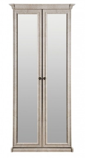 Шкаф 2-х створчатый с Зеркалом Афина (крем корень) в Нижнем Тагиле - nizhniy-tagil.mebel-74.com | фото