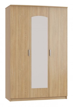 Шкаф 3-х дверный с зеркалом Шк210.1 МС Ирина в Нижнем Тагиле - nizhniy-tagil.mebel-74.com | фото