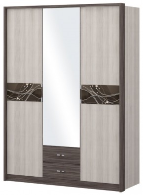 Шкаф 3-х дверный с зеркалом Шк68.2 МС Николь в Нижнем Тагиле - nizhniy-tagil.mebel-74.com | фото