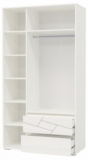 Шкаф 3-х дверный с ящиками АДЕЛИНА (4-4832рам.б) в Нижнем Тагиле - nizhniy-tagil.mebel-74.com | фото