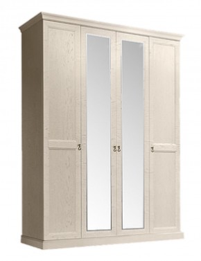 Шкаф 4-х дверный (2 зеркала) для платья и белья Венеция дуб седан (ВНШ1/4) в Нижнем Тагиле - nizhniy-tagil.mebel-74.com | фото