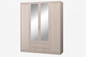 ВЕРОНА-СП Шкаф 4-х дверный с зеркалом и ящиками в Нижнем Тагиле - nizhniy-tagil.mebel-74.com | фото
