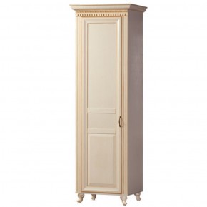 Шкаф для одежды 1-дверный №472 Марлен Кремовый белый в Нижнем Тагиле - nizhniy-tagil.mebel-74.com | фото
