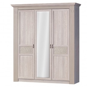 Шкаф для одежды 3-х дверный №180 "Лючия" Дуб оксфорд серый в Нижнем Тагиле - nizhniy-tagil.mebel-74.com | фото