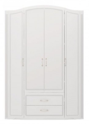 Шкаф для одежды 4-х дв.с ящиками Виктория 2  без зеркал в Нижнем Тагиле - nizhniy-tagil.mebel-74.com | фото