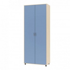 Шкаф для одежды Дельта-2 Дуб молочный/Голубой в Нижнем Тагиле - nizhniy-tagil.mebel-74.com | фото