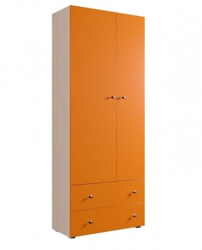 Шкаф ДМ 800 с 2-мя ящиками (оранж) в Нижнем Тагиле - nizhniy-tagil.mebel-74.com | фото