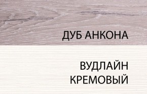 Шкаф угловой с полками 97х97, OLIVIA, цвет вудлайн крем/дуб анкона в Нижнем Тагиле - nizhniy-tagil.mebel-74.com | фото
