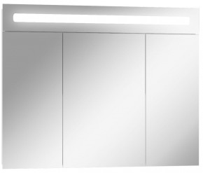 Шкаф-зеркало Аврора 90 с подсветкой LED Домино (DV8011HZ) в Нижнем Тагиле - nizhniy-tagil.mebel-74.com | фото