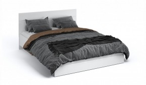 Спальня Йорк Кровать 160 с подъемным механизмом Белый жемчуг/Белый глянец в Нижнем Тагиле - nizhniy-tagil.mebel-74.com | фото