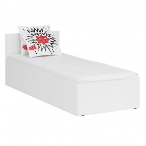 Стандарт Кровать 0800, цвет белый, ШхГхВ 83,5х203,5х70 см., сп.м. 800х2000 мм., без матраса, основание есть в Нижнем Тагиле - nizhniy-tagil.mebel-74.com | фото